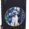 Magicun N.Giftware~Hocus Pocus Embossed Purse Lisa Parker 18.5cm, PU, Black