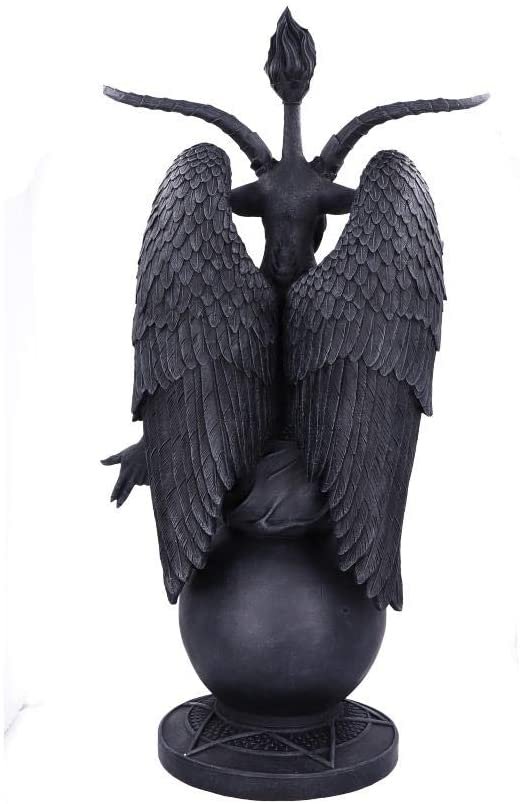 Magicun N.Giftware~Large Baphomet 90cm, Black, One Size