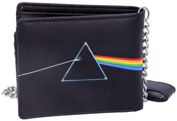 Band Merchandise~ Pink Floyd Dark Side of The Moon Wallet, Black, One Size
