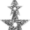 Sterling Silver 2nd Degree Pentagram Pentacle Pendant