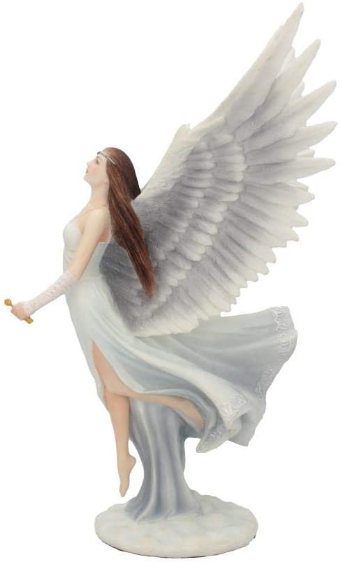 Artist Collections~ Ascendance Anne Stokes Figurine 28cm White, Resin, One Size