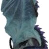 Magic  Collection~Andrew Bill Silent Watcher Hand Painted Indigo Dragon Statue