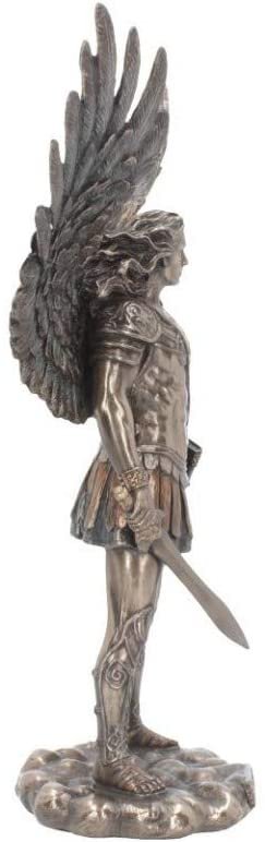 Light Collection~Saint Michael Figurine 27.5cm Bronze, Resin, One Size