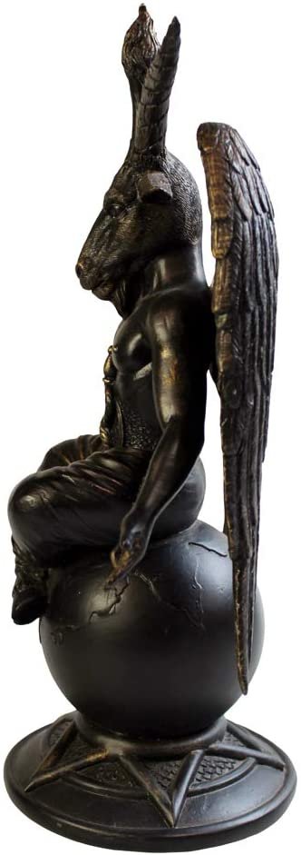Dark Collection~B1063C4 Baphomet Antiquity Figurine 25 cm Bronze