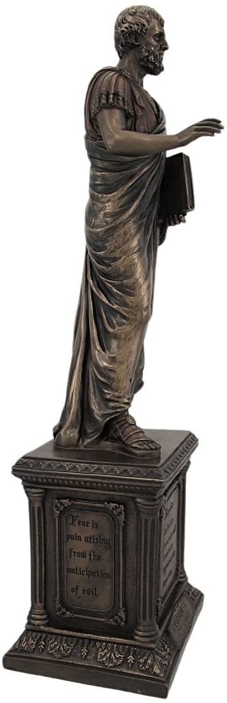 Magic  Collection~Bronze Finish Aristotle Statue Philosophy