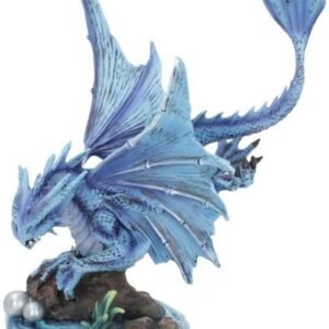 Artist Collections~ Adult Water Dragon Anne Stokes 31cm Figurine, Resin, Blue