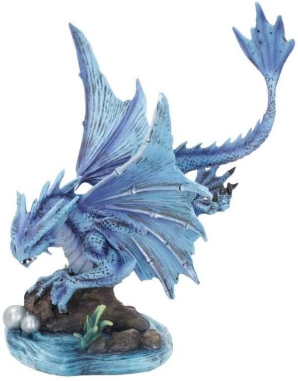 Artist Collections~ Adult Water Dragon Anne Stokes 31cm Figurine, Resin, Blue