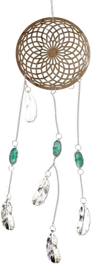 Magicun N.Giftware~Dream Crystal Hanging Decoration, Stainless Steel, Silver, One Size