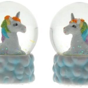 Fantasy Collection~ Rainbow Friends Snowglobes Set of 2 8.8cm, White