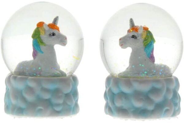 Fantasy Collection~ Rainbow Friends Snowglobes Set of 2 8.8cm, White