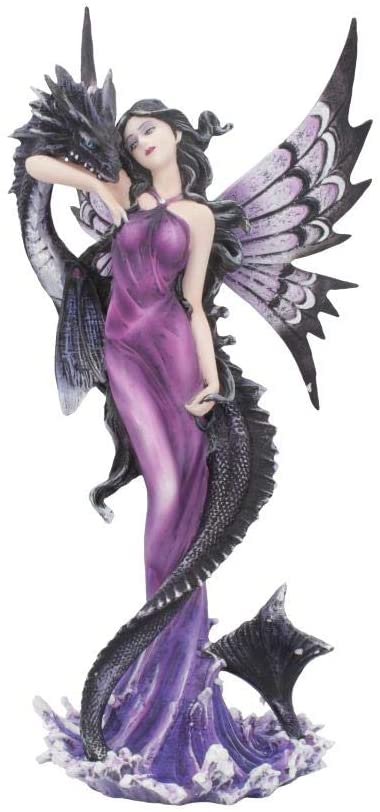 Fantasy Collection~ Guardians Embrace Small Figurine 29cm Purple