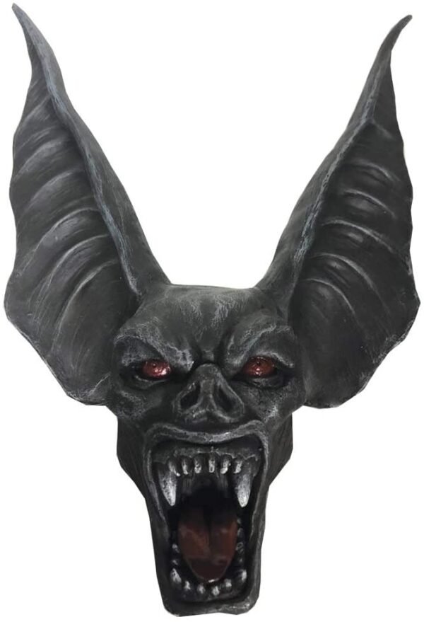 Dark Collection~D4967R0 Night Stalker Horror Bat Creature Wall Plaque, Black, One Size