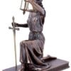 Mythology Collection~ Lady Justice 25cm, Bronze