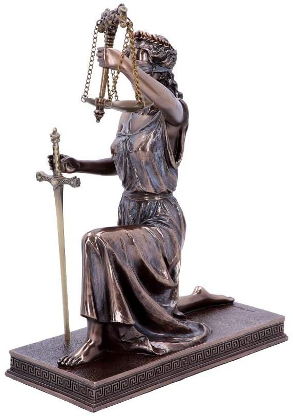 Mythology Collection~ Lady Justice 25cm, Bronze