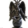 Dark Collection~B1063C4 Baphomet Antiquity Figurine 25 cm Bronze