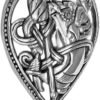 Sterling Silver Norse Goddess Frigga's Key Pendant