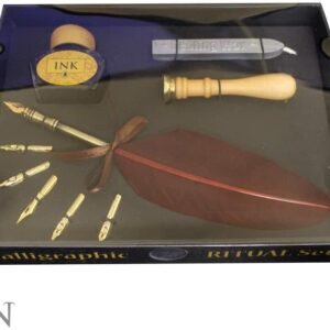 515tA4-yYFL._AC_SL1000 Magicun N.Giftware~Calligraphic Ritual Writing Set 18.5cm Black