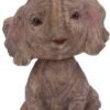 Animal Collection~ Bob-ar Grey Elephant Bobble Head Figurine, Polyresin, 16.5cm