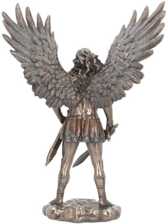 Light Collection~Saint Michael Figurine 27.5cm Bronze, Resin, One Size