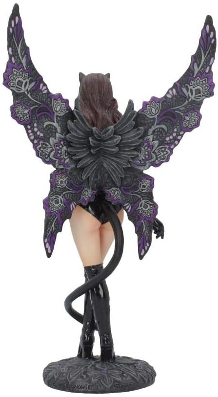 Dark Collection~B4335M8 Felina Figurine 25.5cm Black, Resin, One Size