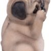 Animal Collection~ Three Wise Pugs 8.5cm, Resin, Fawn