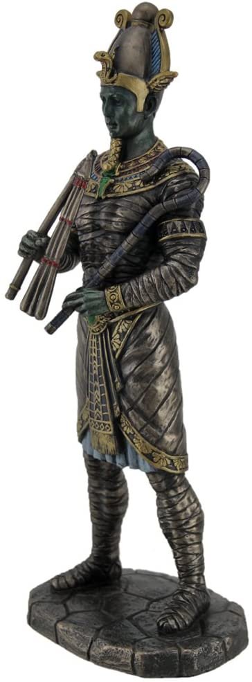 Magic  Collection~Osiris Ancient Egyptian God of The Dead Bronze Finished Statue