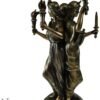 Magicun N.Giftware~Hecate Goddess of Magic 21cm Figurine, us:one Size, Bronze