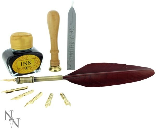 Magicun N.Giftware~Calligraphic Ritual Writing Set 18.5cm Black