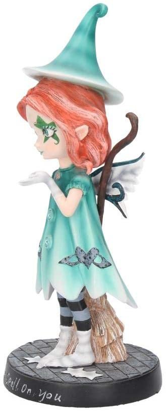 Magicun N.Giftware~Put A Spell On You Figurine 23.5 cm Blue, Size 14.5cm