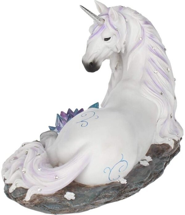 Magicun N.Giftware~Jewelled Tranquillity Figurine 19cm White, Resin