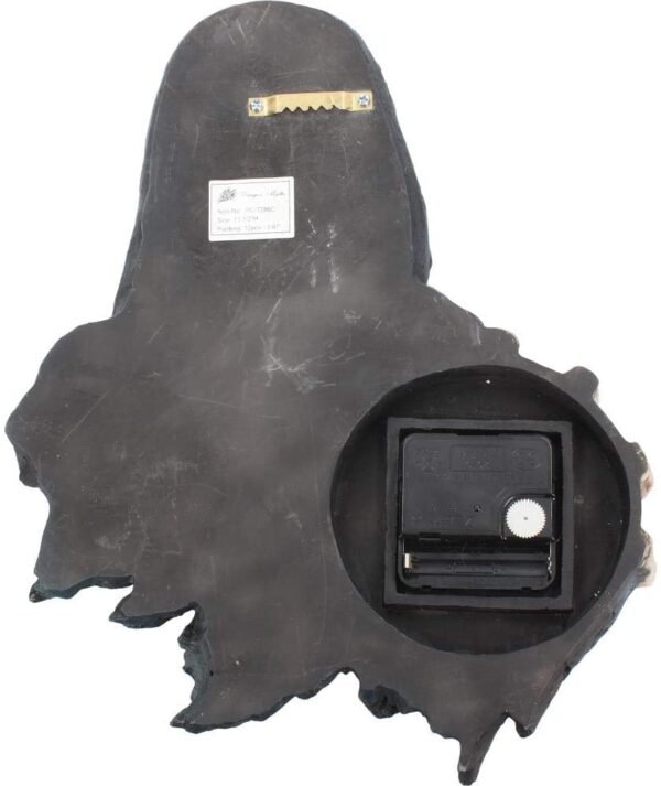 Dark Collection~Face of Time Clock 33cm Black