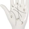 Home Decor~something different White Palmistry Hand Ornament