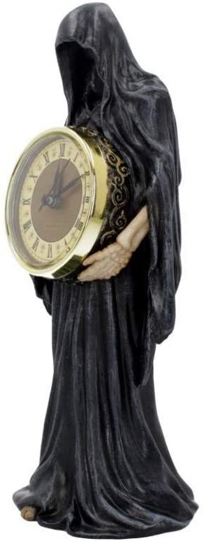 Dark Collection~Final Hour Clock 16cm Black