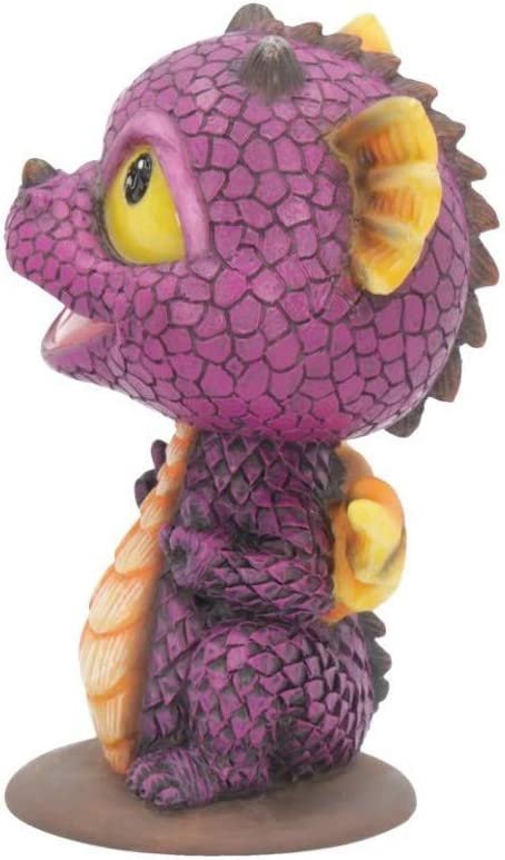 Fantasy Collection~ Bobagon Dragon Bobblehead 10.5cm Red, Resin, One Size