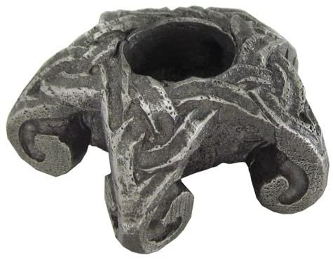 Magicun Altar~Dryad Design Pewter Mini Celtic Knot Star Chime Candle Holder