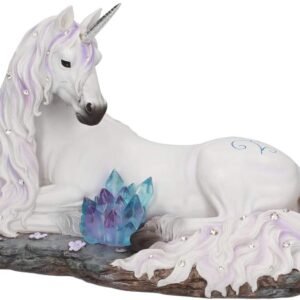 Magicun N.Giftware~Jewelled Tranquillity Figurine 19cm White, Resin