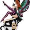 Nemesis Now B3317J7 Hatter 16cm Figurine, Resin, Teal, One Size