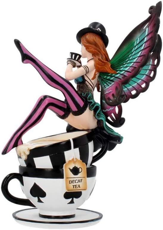 Nemesis Now B3317J7 Hatter 16cm Figurine, Resin, Teal, One Size