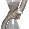 Dark Collection~Hands Of Time Sand Timer 12cm Ivory