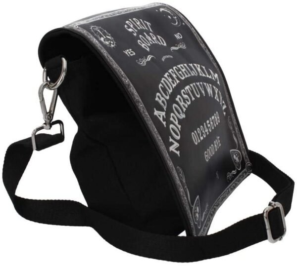 Wiccan Collection~B4369M8 Spirit Board Shoulder Bag 27cm Black, PU and Canvas