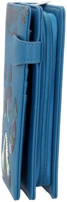 Animal Collection~ Footprints Purse 19cm Blue