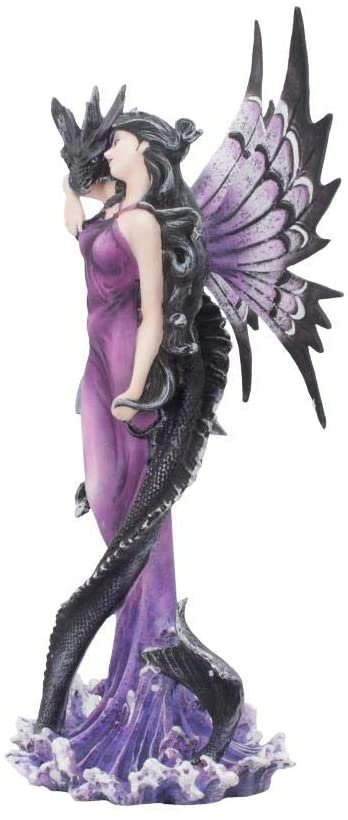 Fantasy Collection~ Guardians Embrace Small Figurine 29cm Purple