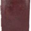 Wiccan Collection~Small Book of Shadow Leather Journal With Lock 27cm Brown