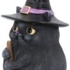 Animal Collection~ Lucky Black Cat Figurine 16cm, Resin, 12cm