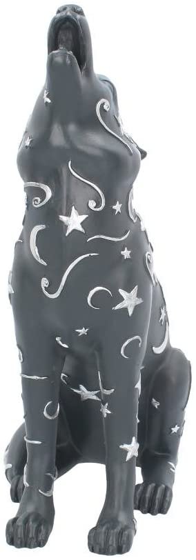 Animal Collection~ Lupus Figurine 29cm Grey, Resin, One Size