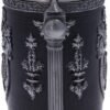 Magicun N.Giftware~Double Headed Eagle Crest Empire Tankard Mug, Black and Silver, 16cm