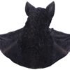 Dark Collection~Winged Watcher Bat Trinket Holder Jewellery Dish, Polyresin, Black, 24.1cm
