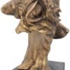 Animal Collection~ Song of The Wild Wolf Bust 23cm Bronze, Resin