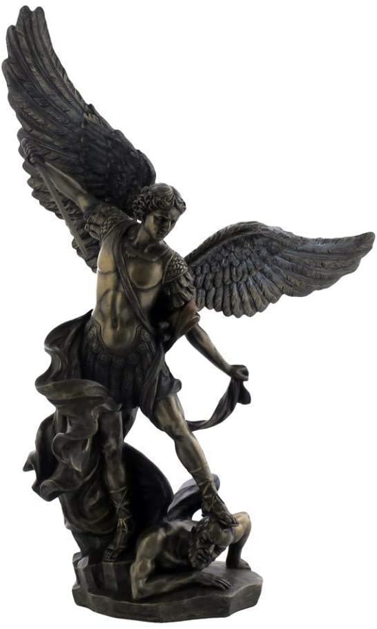 Light Collection~Archangel Michael Figurine 45cm Bronze