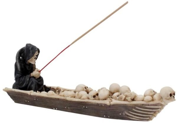 Dark Collection~The Ferryman Incense Burner 12cm White